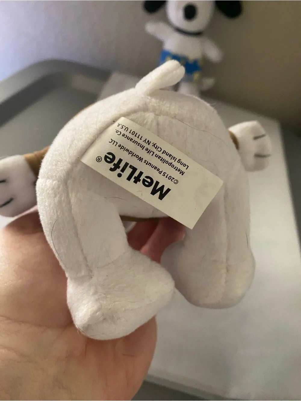 Metlife Peanuts Snoopy Plush Lot 2 Beagle Dogs Pilot Swimsuit 6 Inch